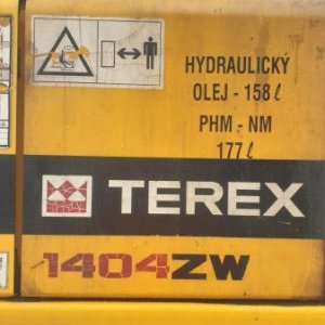 foto 18t 2way rail mobil excavator Terex 1404 ZW for export only