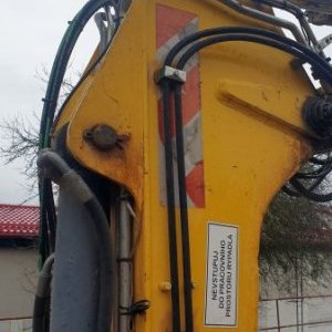 foto 18t 2way rail mobil excavator Terex 1404 ZW for export only