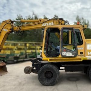 foto 16t 2way rail excavator Atlas 1404