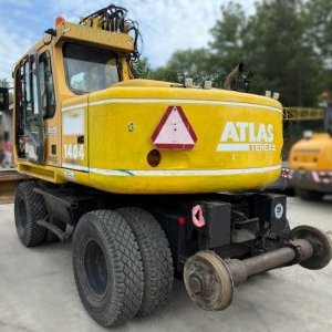 foto 16t 2way rail excavator Atlas 1404